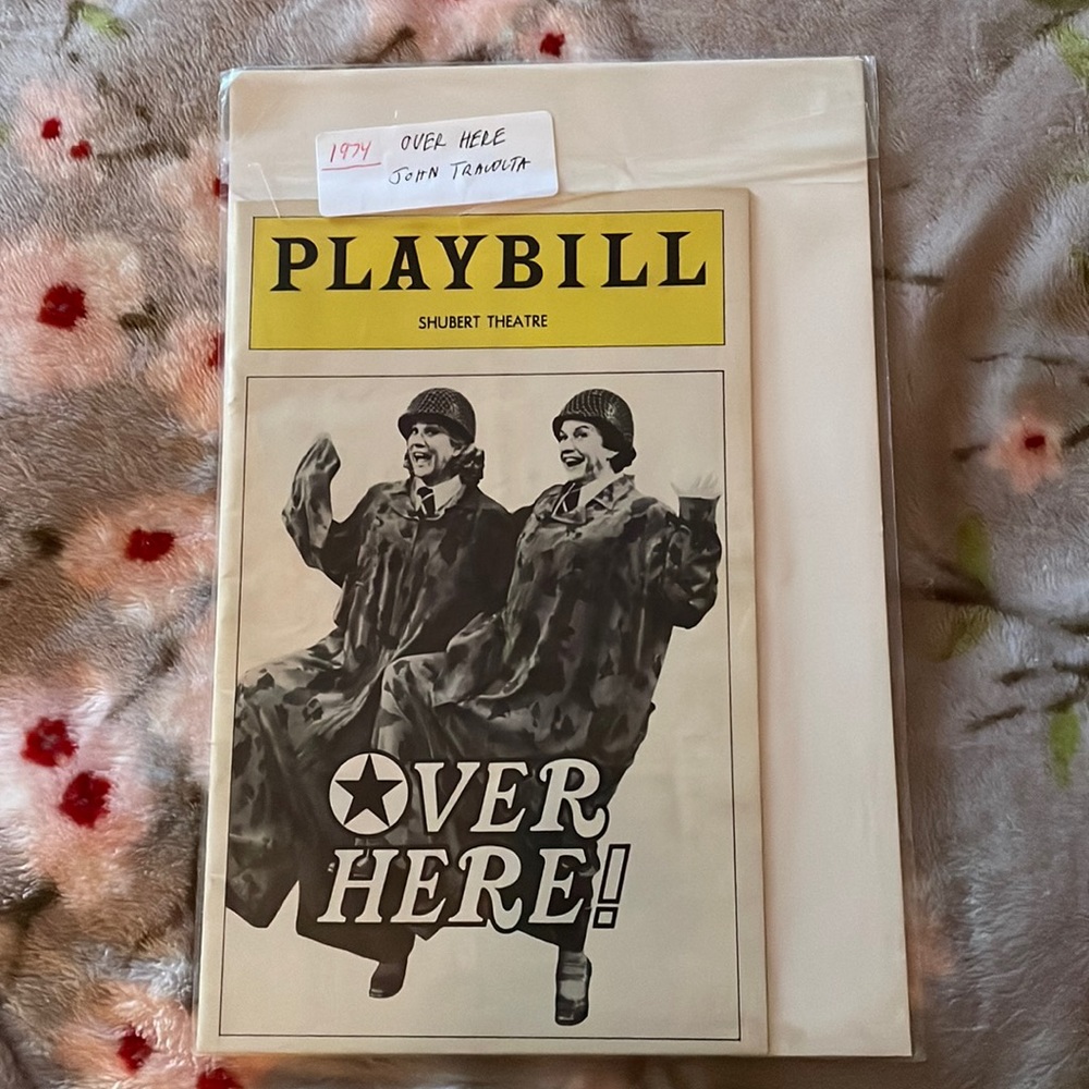1974 Over Here Playbill